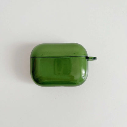 Retro Green High-Quality Earphone Case for Apple AirPods 1/2/3/4 & Pro 2 — Protective Charging Box Shell