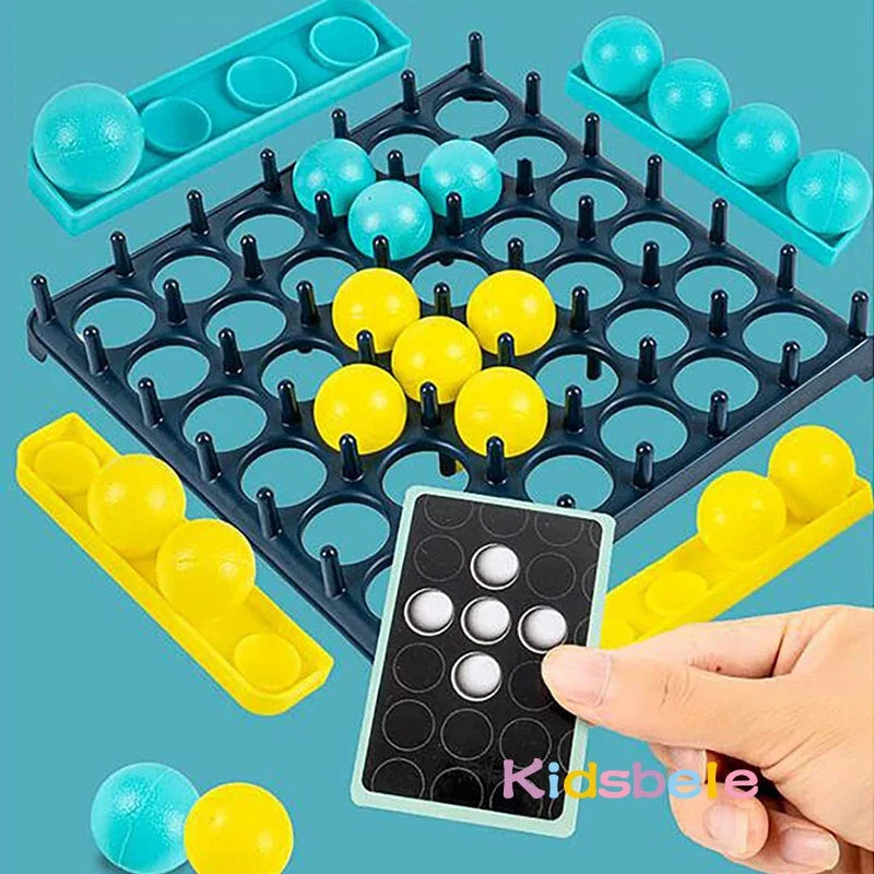 Kids Bouncing Ball Toss Game — Parent-Child Interactive Board Game for Toddlers, Fun Party Activity