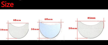OWOSC White Eyelash Extension Paper Patches – Under Eye Pads for Grafting, 5/10/50 Pcs Makeup Tool