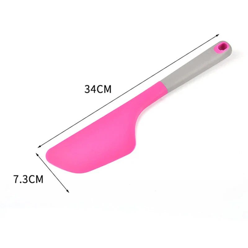 33cm Non-Stick Omelette & Cake Spatula Turner – Heat Resistant Butter Scraper & Baking Mixing Tool for Pastry Kitchen Use