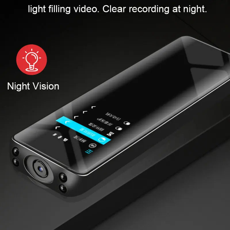 A13 Mini Camera with LCD Screen – Full HD 1080P Home Camcorder, Night Vision Micro Video and Voice Recorder
