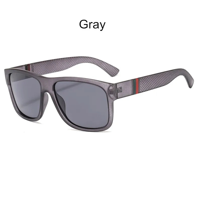 2024 Luxury Polarized Sunglasses for Men — High-End Square UV400 Driving Eyewear & Fashion Travel Sun Glasses