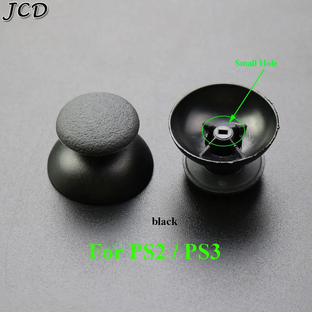 JCD 10PCS Replacement 3D Analog Thumbstick Caps – Mushroom Grip Covers for PS2, PS3, PS4 Pro, PS5, Xbox One & 360