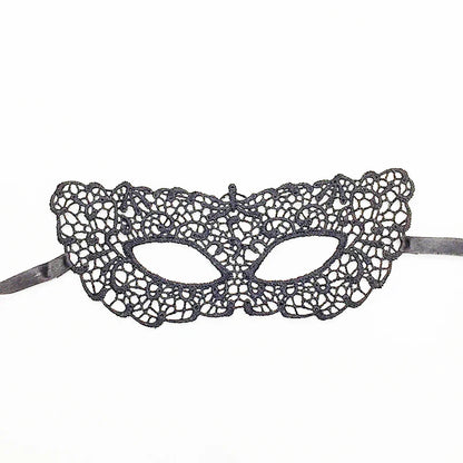Sexy Lace Eye Mask for Women — Venetian Masquerade, Halloween & Carnival Half-Face Cosplay Party Mask
