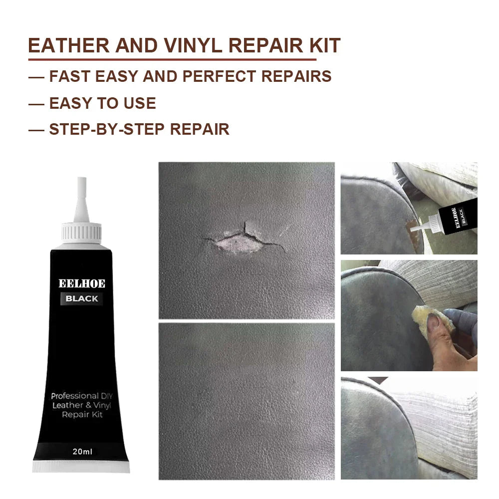 20/50ml Leather Repair Gel – Advanced Color Repair Paste for Car Seats, Furniture & Leather Accessories