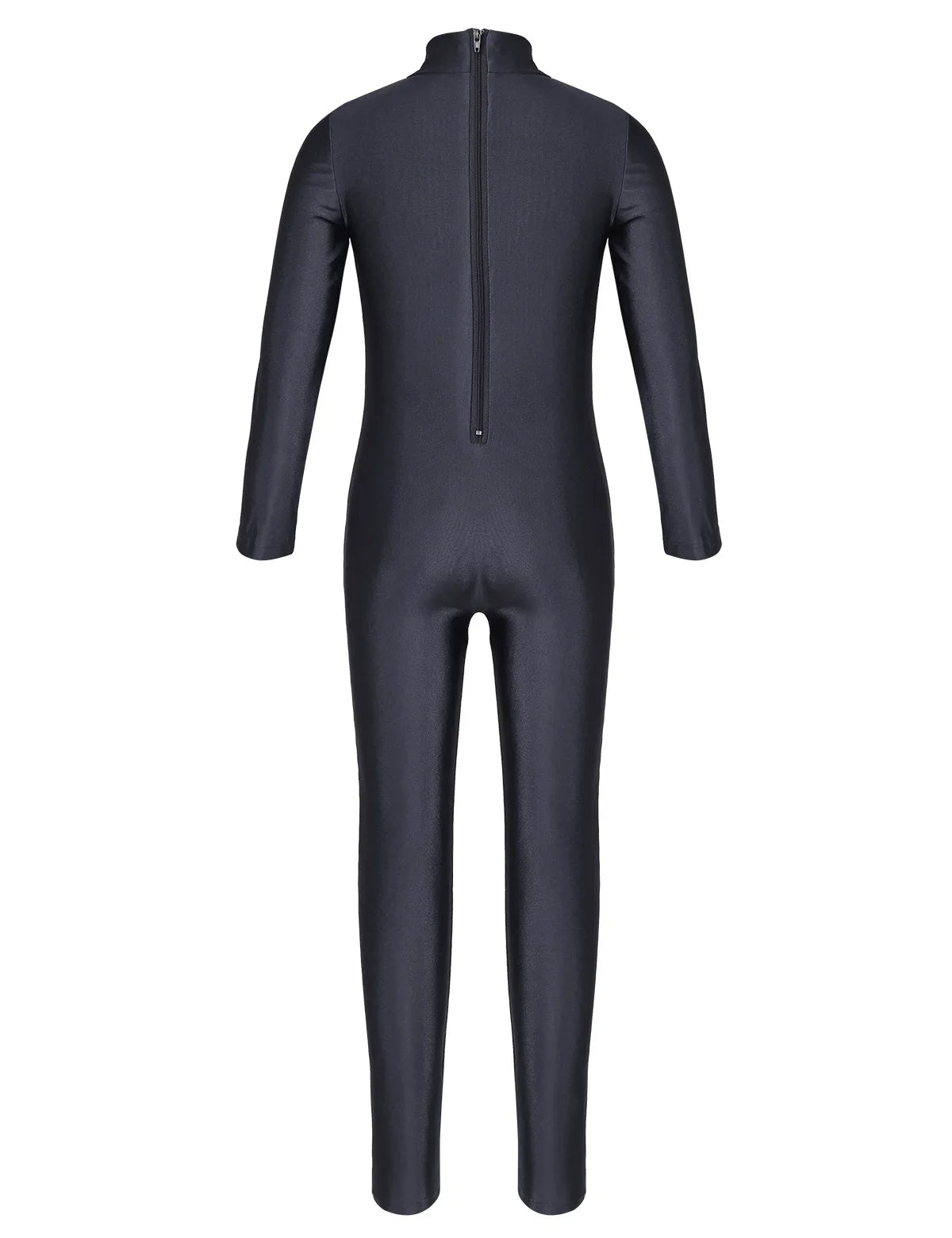 Kids Girls Full Body Gymnastics Bodysuit, Ballet Dance Jersey Leotard, Jumpsuit Sports Unitard, Children Dancewear and Sportswear