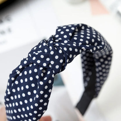 Flower Print Scrunchies — Large Elastic Hair Ties & Bow Ponytail Holders for Women and Girls