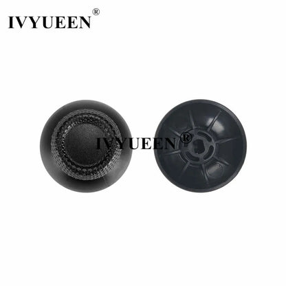 IVYUEEN 100PCS Black Analog Stick Caps – Thumb Grip Covers for PS5, PS4, PS3 & Xbox Controllers