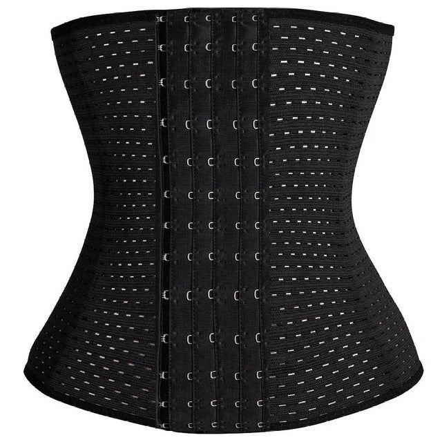 Plus Size XS-5XL Steel Boned Waist Trainer Corset for Women – Postpartum Shapewear Bustier Cinta Modeladora