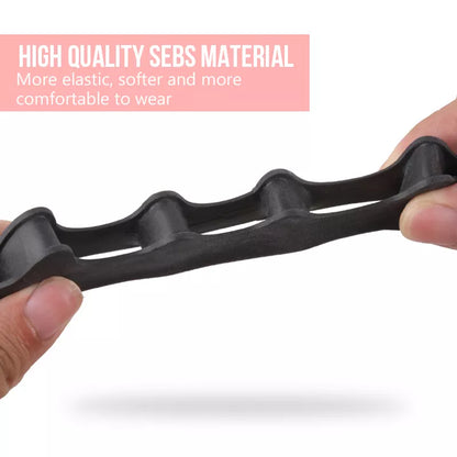 Silicone Finger Toe Protector Set - Separators, Stretchers, Straightener, Bunion Protector - Pain Relief Foot Care in 5 Colors