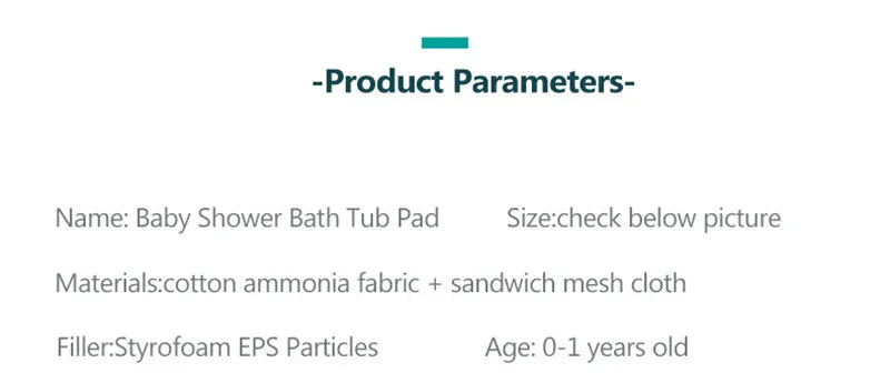 Non-Slip Baby Bath Cushion – Newborn Safety Support Pad & Soft Bathtub Mat
