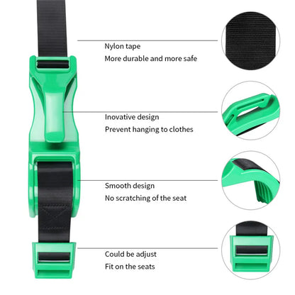 Pregnant Car Seat Belt Adjuster – Maternity Safety Seat Belt Positioner for Comfortable Driving & Belly Protection for Expecting Moms