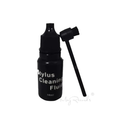 Stylus Brush & 10ml Needle Solution Cleaner – Carbon Fiber Brush Record Player Cleaning Kit