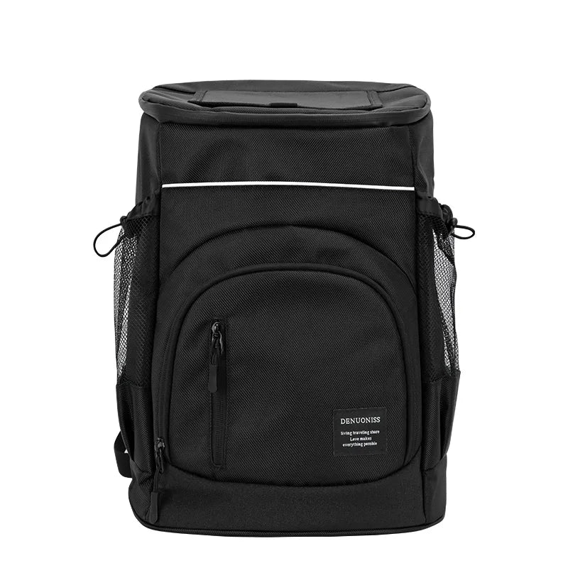 DENUONISS 33L Cooler Bag – Soft Insulated Backpack for 36 Cans, Leak-Proof Food & Beer Storage for Travel & Beach