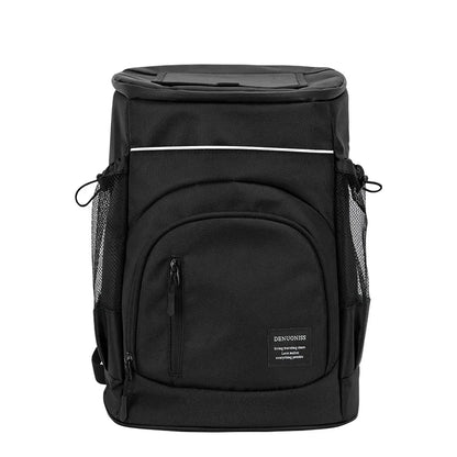 DENUONISS 33L Cooler Bag – Soft Insulated Backpack for 36 Cans, Leak-Proof Food & Beer Storage for Travel & Beach
