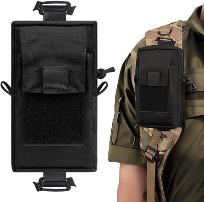MOLLE Tactical Waist Bag – Outdoor EDC Pouch for Phone, Sports & Hunting Accessories