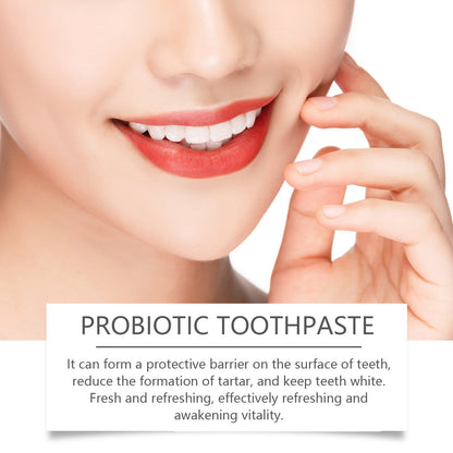 SP-8 Probiotic Whitening Toothpaste – Mint Fresh Breath, Deep Clean, Plaque & Stain Removal for Oral Hygiene