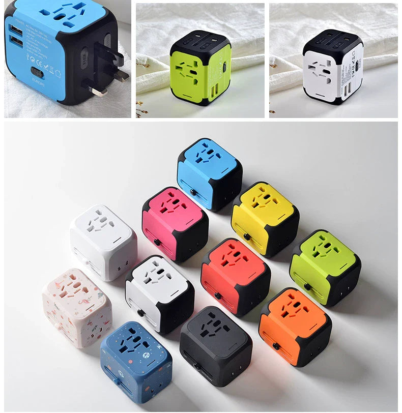 Neutral Universal Travel Charger — Fast Charging Adapter for International Use