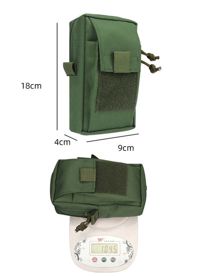 MOLLE Tactical Waist Bag – Outdoor EDC Pouch for Phone, Sports & Hunting Accessories
