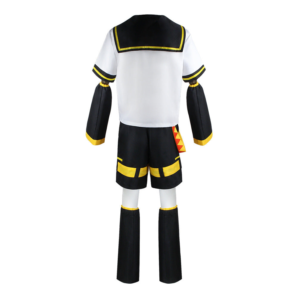 Anime Rin & Len Cosplay Costume — Kagamine JK Uniform for Halloween, Comic Con & Cosplay Outfits