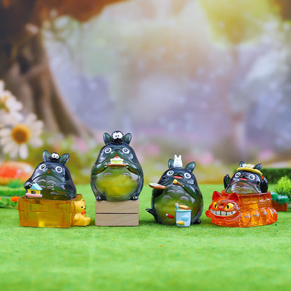 Hayao Miyazaki Forest Elf Crystal Ball Blind Box | Cute Luminous Desktop Ornament Toy