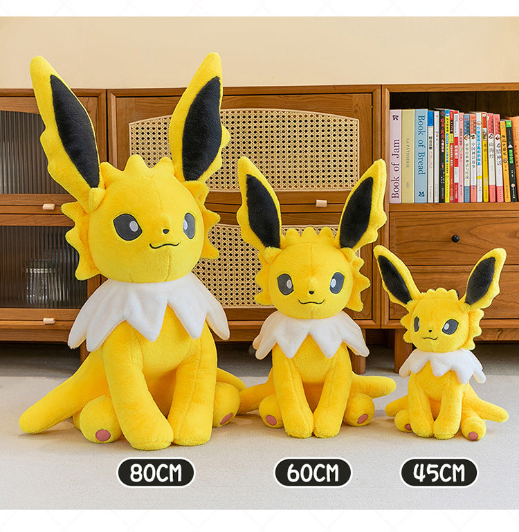 Pokemon Eevee Soft Hug Plush Doll – Vaporeon, Flareon, Jolteon Eeveelution Stuffed Toy Gift for Kids & Fans