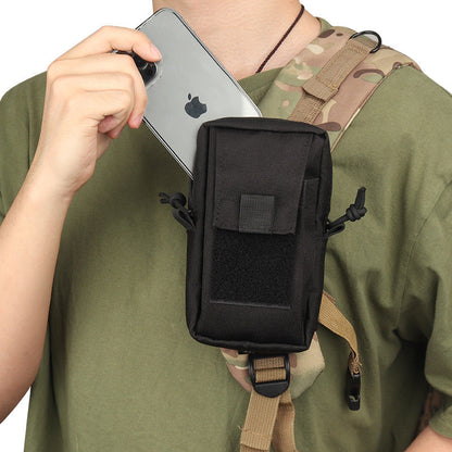 MOLLE Tactical Waist Bag – Outdoor EDC Pouch for Phone, Sports & Hunting Accessories