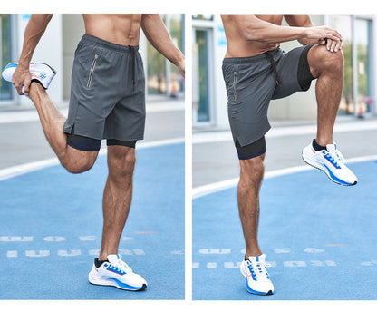 Dingsheng Marathon Training Shorts – Phone-Friendly Lining for Comfortable Running