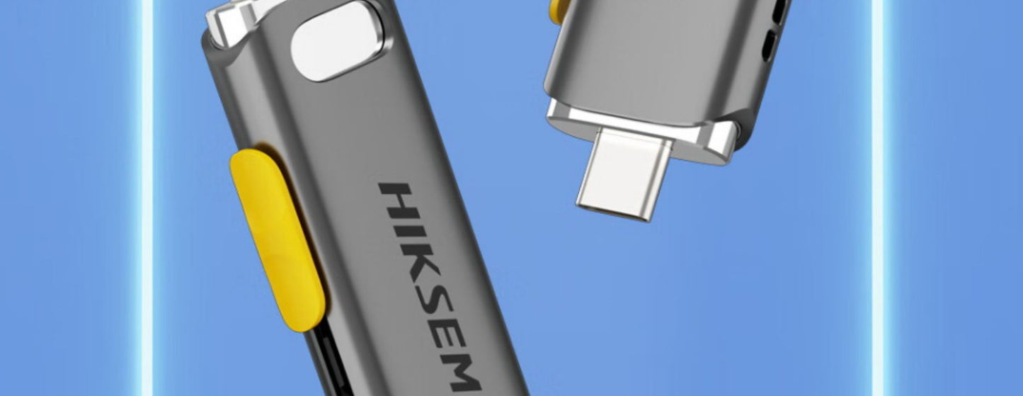 Hikvision 128GB, 256GB, 1TB Type-C Mobile Phone & Computer Dual Interface USB Flash Drive R36C