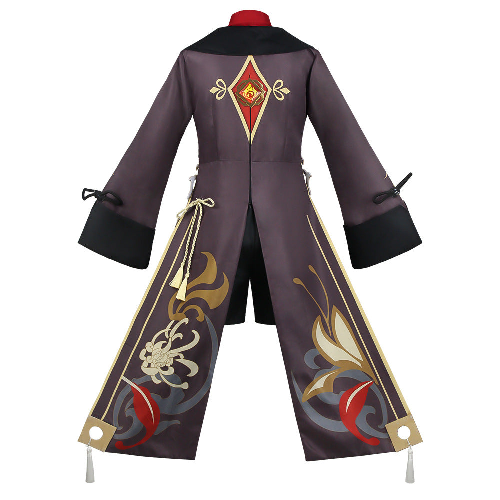 Hu Tao Cosplay Costume for Women — Anime Halloween Outfit, Adult Hu Tao Dress & Accessories