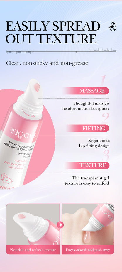 Dark Lip Balm Lightening Treatment – Exfoliating Melanin Mask for Pinker Lips, Reduces Lines & Improves Dryness