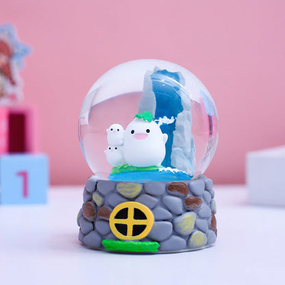 Hayao Miyazaki Forest Elf Crystal Ball Blind Box | Cute Luminous Desktop Ornament Toy