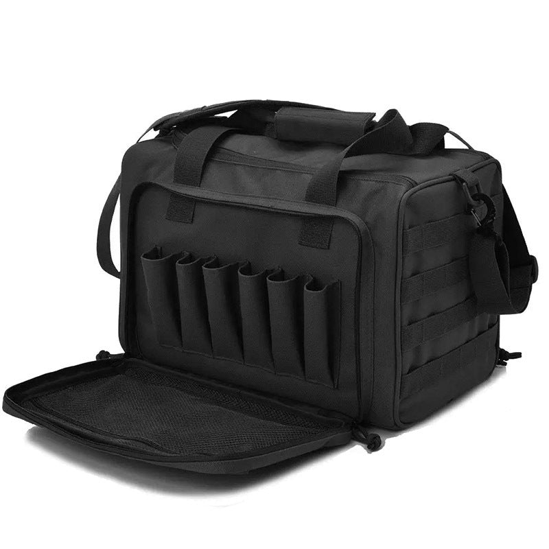 Range Bag – Outdoor Hunting & Shooting Training Molle Gun Bag, Large Capacity Handbag for Climbing, Hiking & Camping