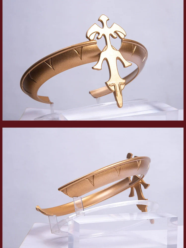 Pymon Cosplay Props — Game-Inspired Halo Headdress, In-Stock Next Door Home Edition