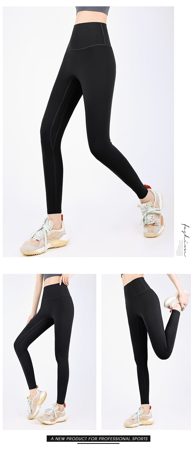 Maxrun Plus Size High Waist Workout Pants – Hip Lifting and Belly Control Fitness Leggings