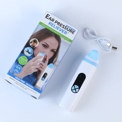 Ear Pressure Relief Device – Eustachian Tube Unblocker with 3-Speed Adjustment for Tinnitus, Ear Blockage, and Dizziness Relief