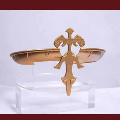 Pymon Cosplay Props — Game-Inspired Halo Headdress, In-Stock Next Door Home Edition