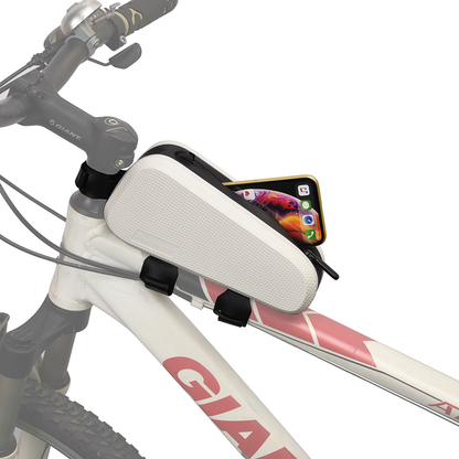 Wild Heart Waterproof Bicycle Pipe Bag – Cross Beam Bag with Shock Absorber Liner