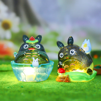 Hayao Miyazaki Forest Elf Crystal Ball Blind Box | Cute Luminous Desktop Ornament Toy