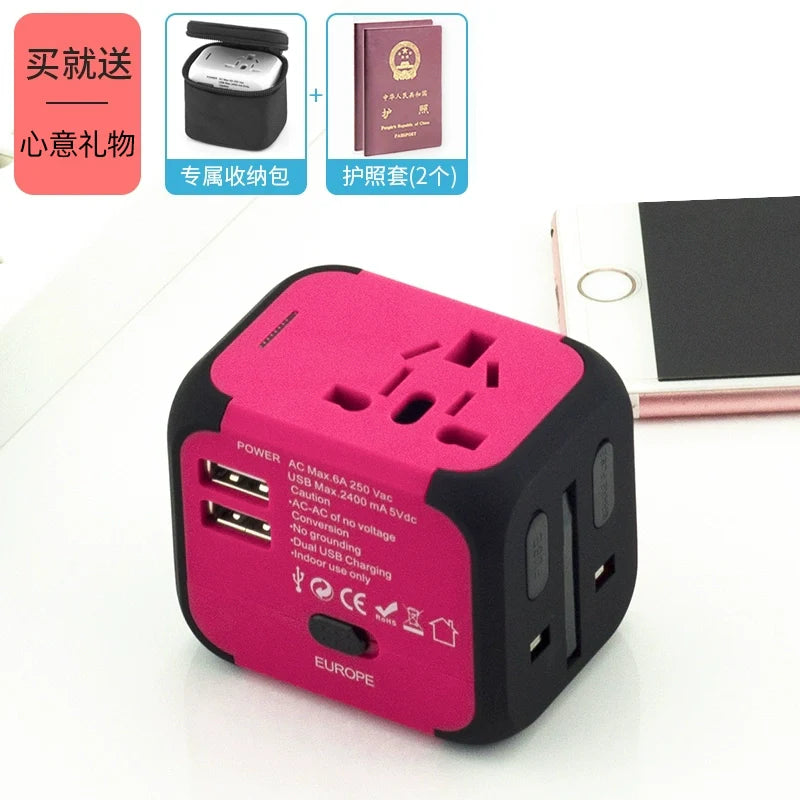 Neutral Universal Travel Charger — Fast Charging Adapter for International Use