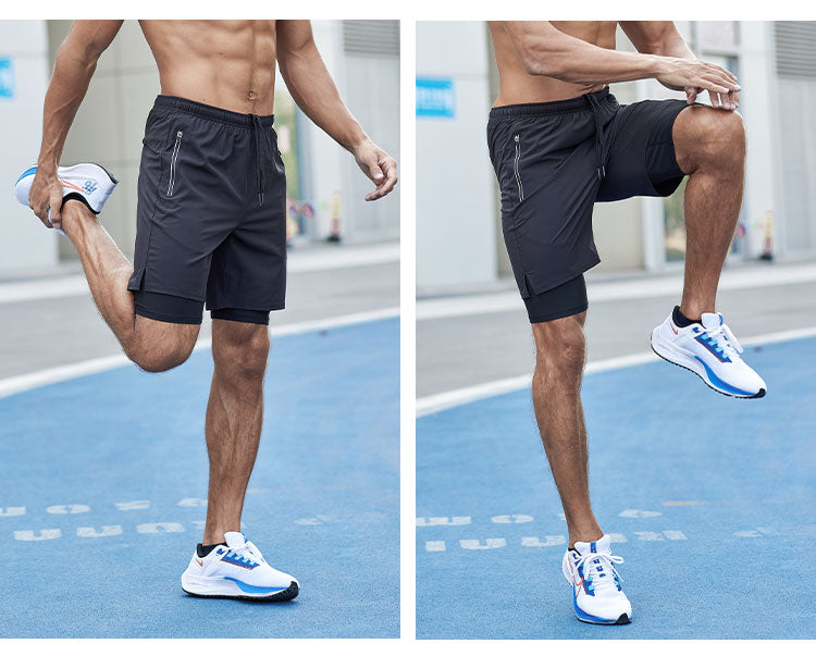 Dingsheng Marathon Training Shorts – Phone-Friendly Lining for Comfortable Running