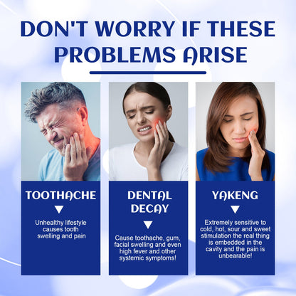 Anti-Decay Toothpaste – Deep Cleaning, Plaque Removal & Toothache Relief, Protects Teeth & Repairs Periodontitis