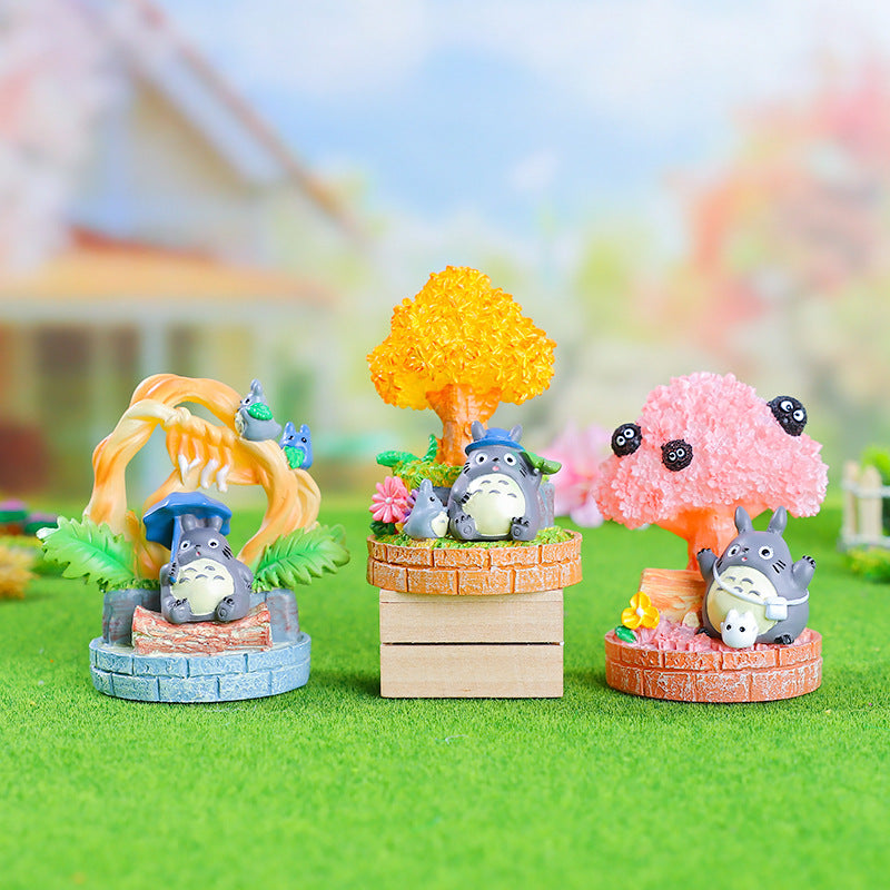 Hayao Miyazaki Forest Elf Crystal Ball Blind Box | Cute Luminous Desktop Ornament Toy