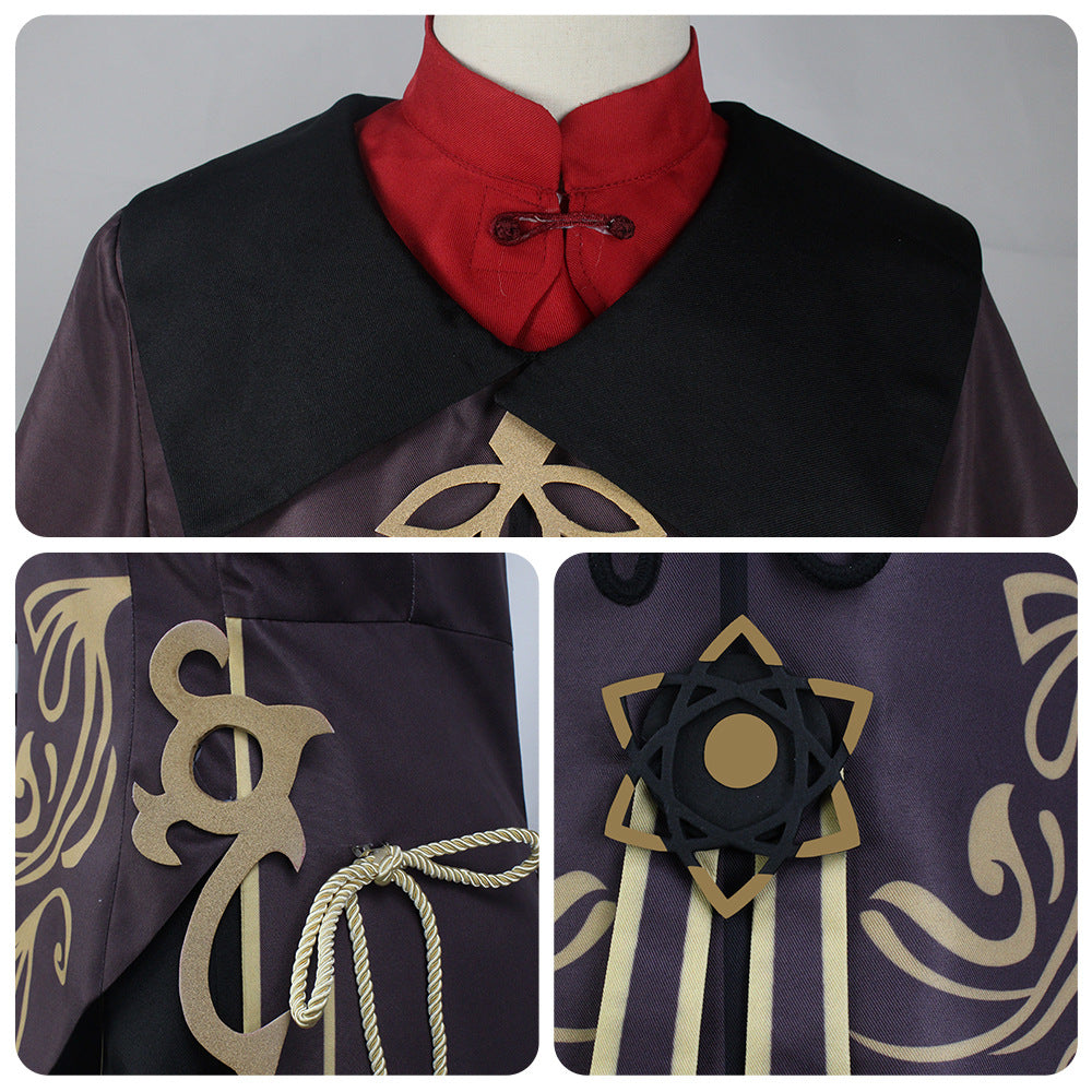 Hu Tao Cosplay Costume for Women — Anime Halloween Outfit, Adult Hu Tao Dress & Accessories
