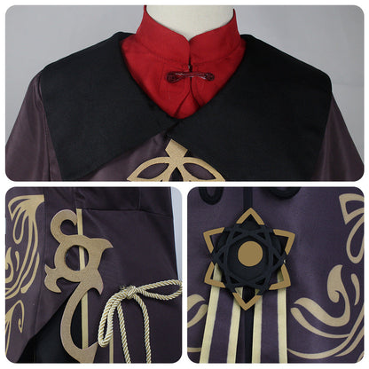 Hu Tao Cosplay Costume for Women — Anime Halloween Outfit, Adult Hu Tao Dress & Accessories