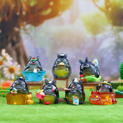 Hayao Miyazaki Forest Elf Crystal Ball Blind Box | Cute Luminous Desktop Ornament Toy