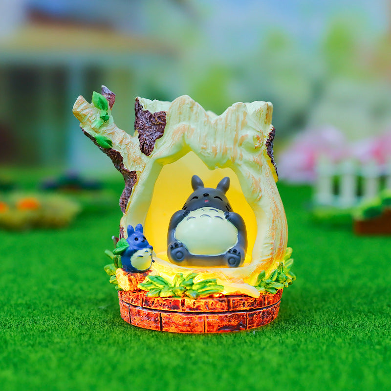 Hayao Miyazaki Forest Elf Crystal Ball Blind Box | Cute Luminous Desktop Ornament Toy