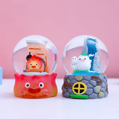 Hayao Miyazaki Forest Elf Crystal Ball Blind Box | Cute Luminous Desktop Ornament Toy