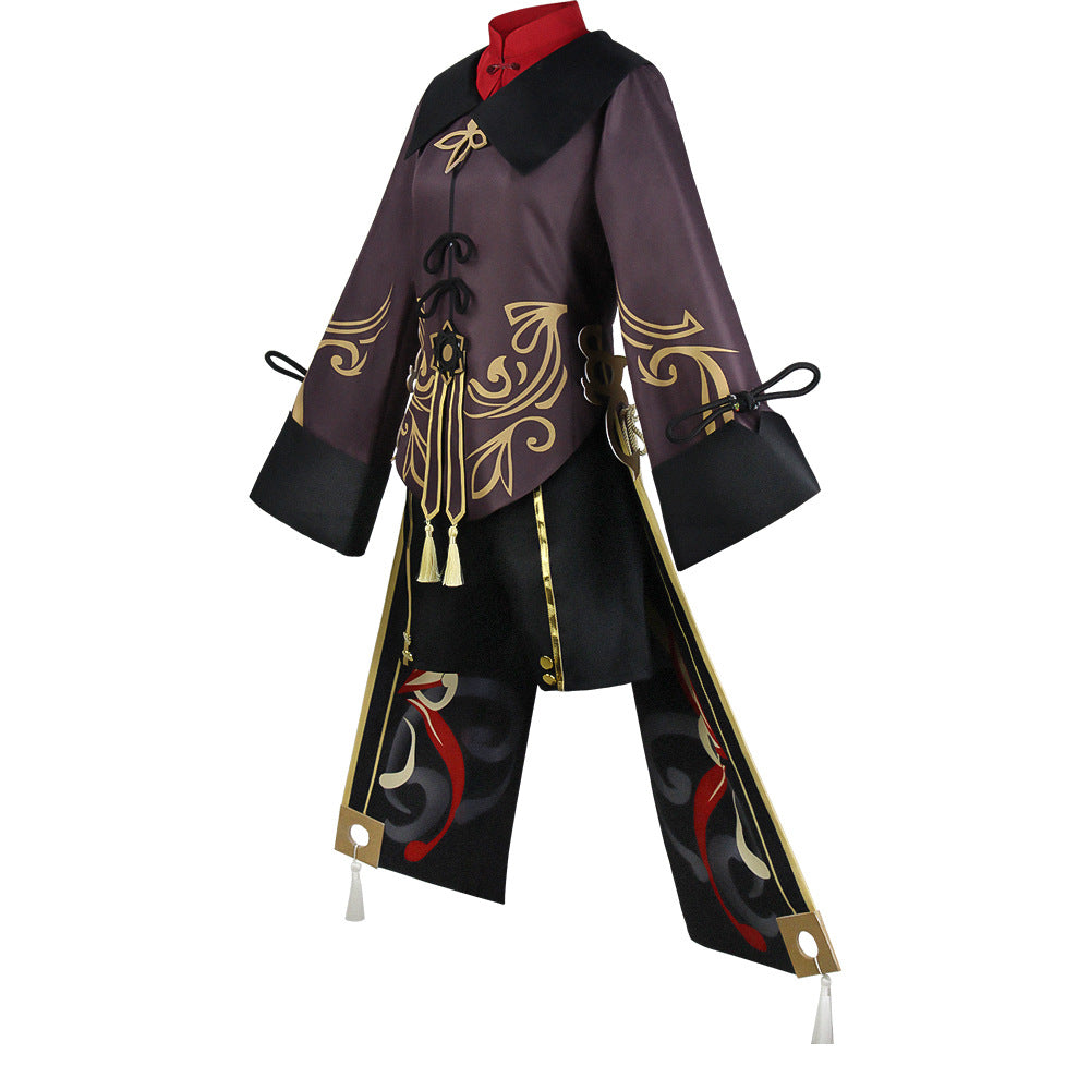 Hu Tao Cosplay Costume for Women — Anime Halloween Outfit, Adult Hu Tao Dress & Accessories
