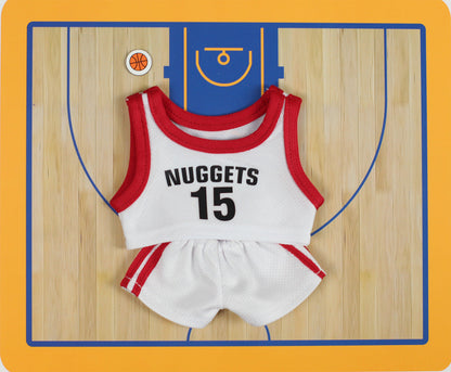 17cm Mini Plush Doll Clothing - Basketball Player Outfit for Idol Dolls & Accessories